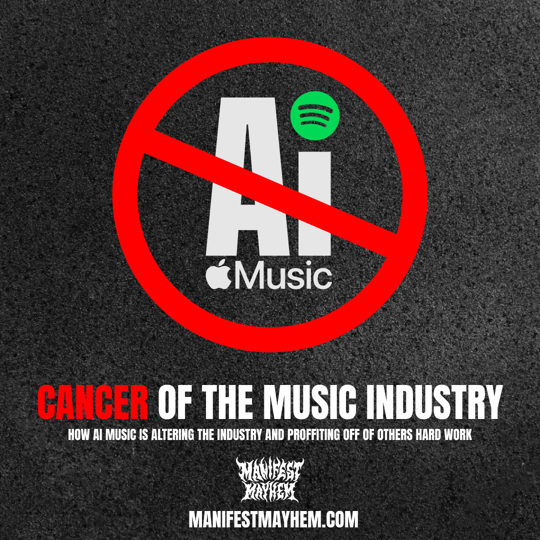 Cancer of the Music industry: Ai generated bands